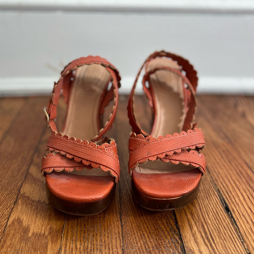 See By Chloe Scalloped Wedges